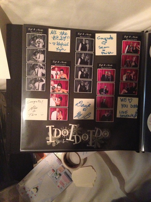 Scrapbook page sample